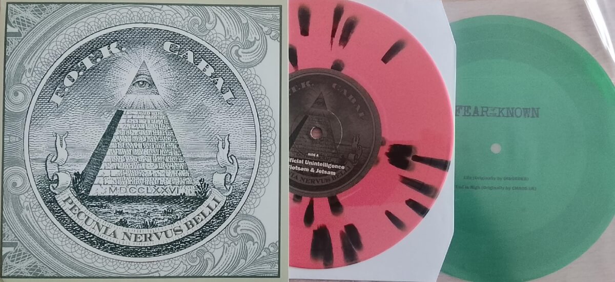 FEAR of the KNOWN Cabal (vinyle marbré) – Image 2
