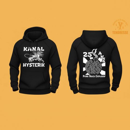 Sweat (M) KANAL HYSTERIK 25 ans - recto verso