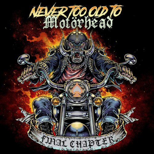 NEVER TOO OLD TO MOTÖRHEAD Final chapter (vinyle marbré gris)