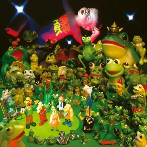 LUCRATE MILK I love you fuck off (Vinyle violet)