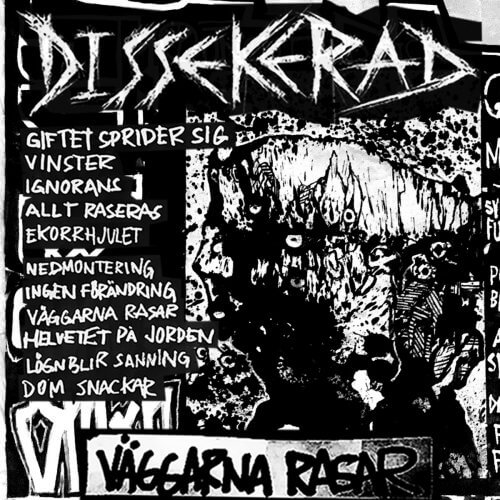 DISSEKERAD Vaggarna ragar (Vinyle splatter cristal et rose)