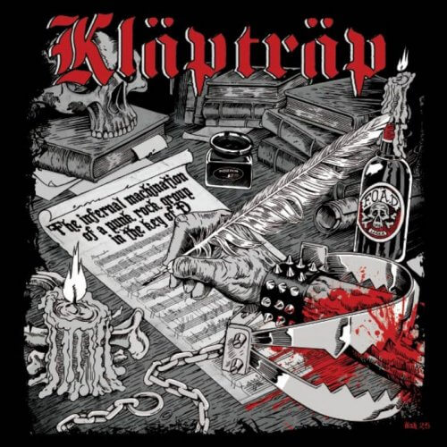 KLAPTRAP The infernal machination (Vinyle splatter rose et noir)