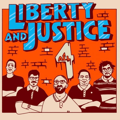 LIBERTY AND JUSTICE 4 all (vinyle bordeaux)