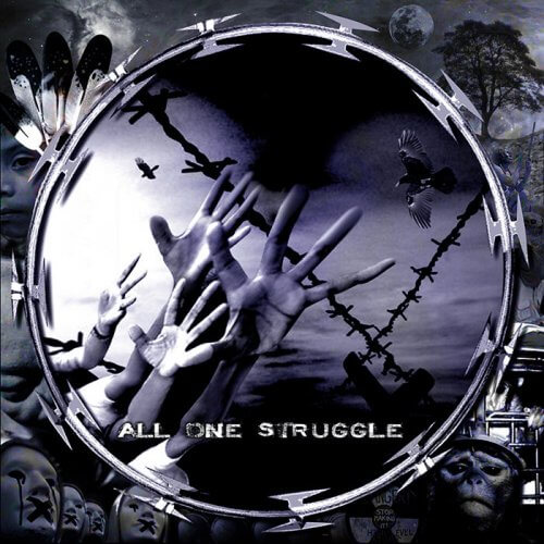 RESISTANT CULTURE All one struggle (vinyle couleur cristal)