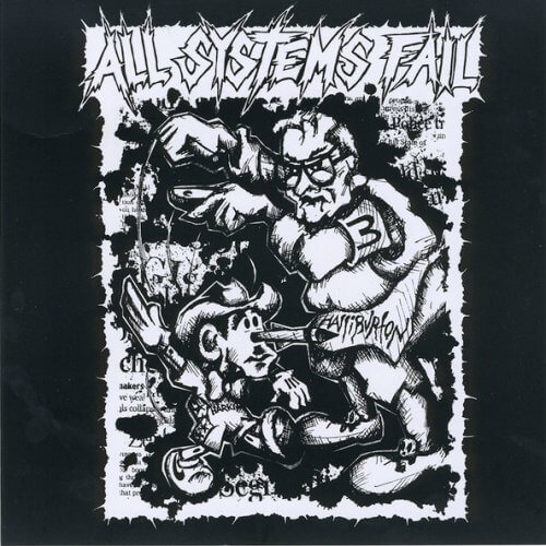 ALL SYSTEM FAIL S/T (Vinyle rouge)
