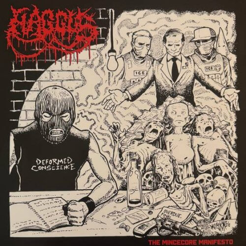 HAGGUS The mincecore manifesto (Vinyle rouge)