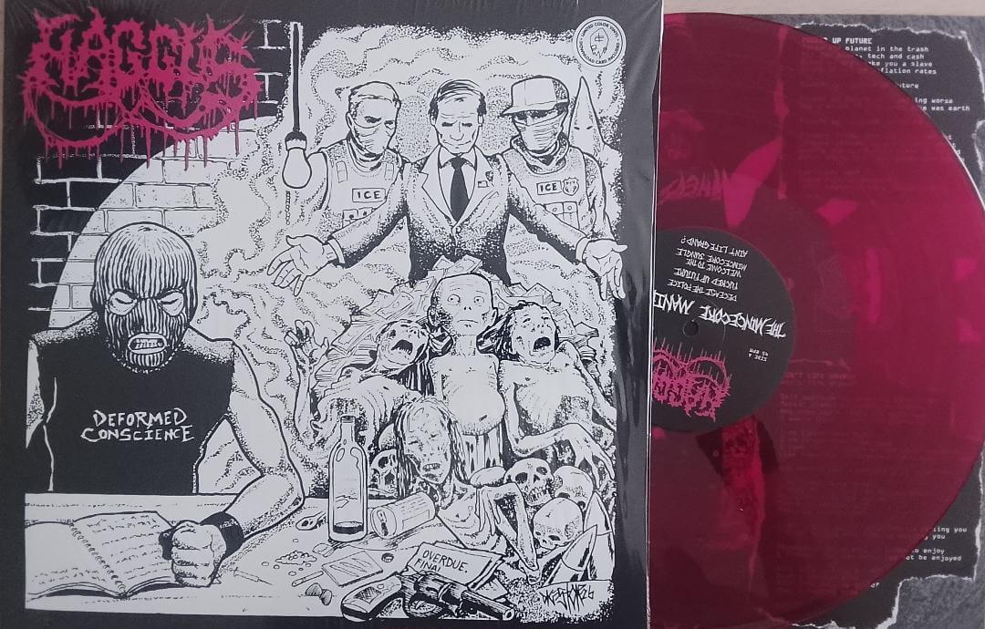 HAGGUS The mincecore manifesto (Vinyle rouge) – Image 2